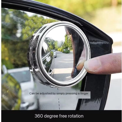 2 Pcs Mirror Car Auxiliary Rearview Convex