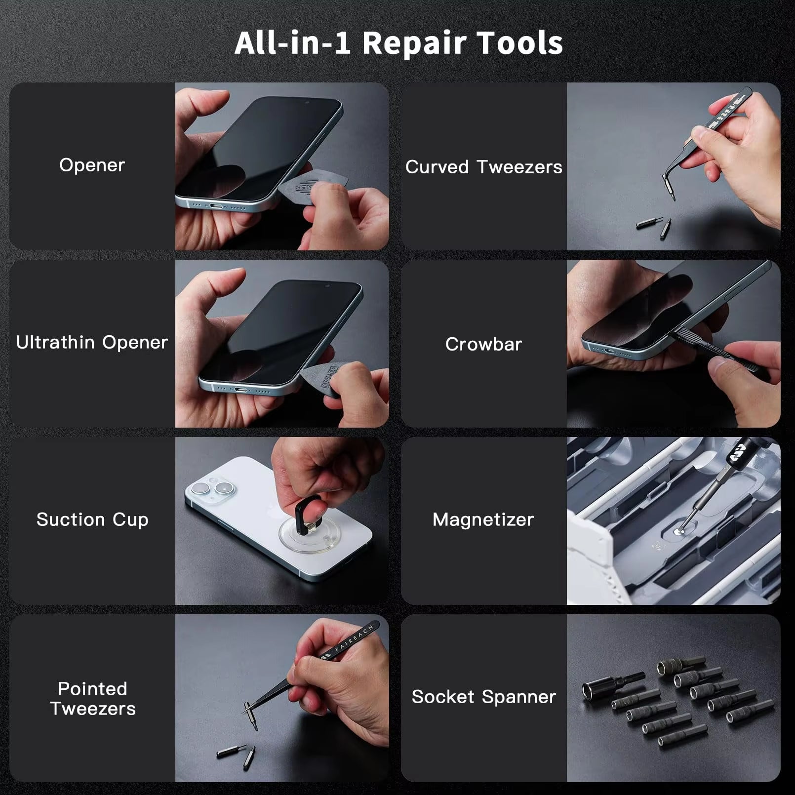 180 in 1 JAKEMY Screwdriver